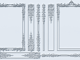 Gypsum line 3d model