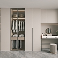 dresser wardrobe 3d model