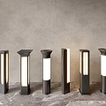 Modern Outdoor Garden Lights With Black Finish Different Styles And Illuminated Design