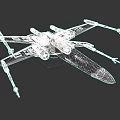 X Wing Starfighter Cosmic Aerospace Craft Design And Model Details