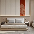 Modern Office Interior Design With Wooden Bookshelves Desk Pendant Lights Ergonomic Chairs And Green Plants