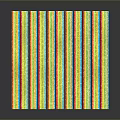 Appetizing Rainbow Striped Food Strips with Colorful Patterns and Vibrant Hues