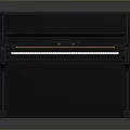Classic Black Upright Piano For Home Living Room Decor And Furniture