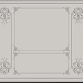 French carved lines 3d model