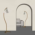 Quiet FLOS Floor Lamp 3d model