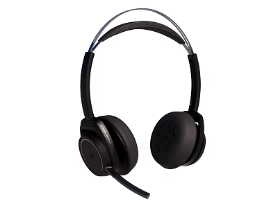 Modern Over Ear Headphones With Microphone For Clear Audio And Comfortable Fit 3d model