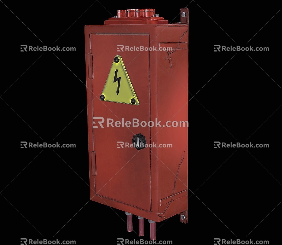 Electric box meter box electric meter 3d model