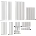 Stylish Home Radiators With Various Designs And Different Sizes For Heating