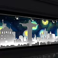 Popular Photo Spot Featuring Christ Statue City Silhouette Dome Buildings and Starry Sky Lighting