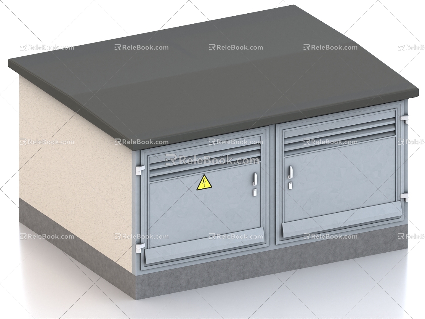 Substation substation box 3d model