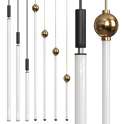 Modern chandelier 3d model Modern chandelier 3d model