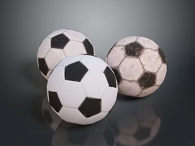 Soccer Ball Sports Goods Sports Goods Realistic 3d model