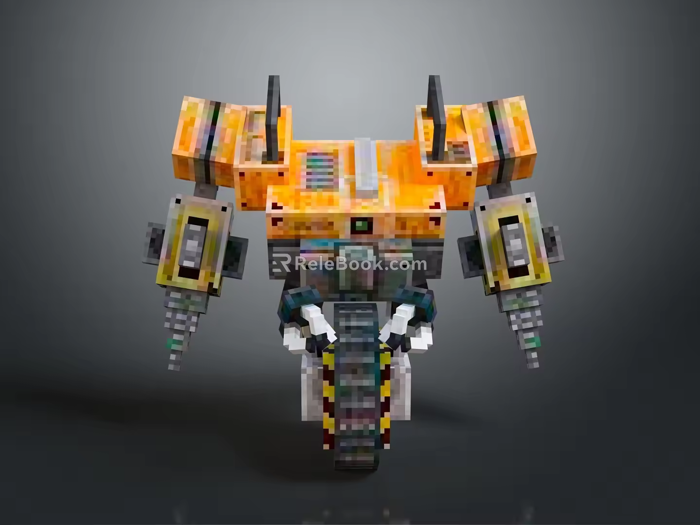 Industrial Robot Single Wheel Robot Double Wheel Robot Assistant Small Robot 3d model