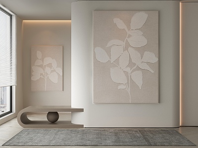 decorative painting 3d model