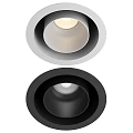 Modern Downlights and Spotlights With Black White Design And Recessed Mount Ceiling Lighting