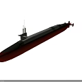 Two Military Submarine Weapon Vessels With Advanced Design Features And Systems