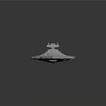 Modern Spaceship Spacecraft 3d model