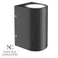 Black Outdoor Light With Durable Weatherproof Exterior And Mounting Design