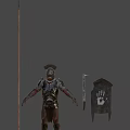 Weapon uruk bag 3d model