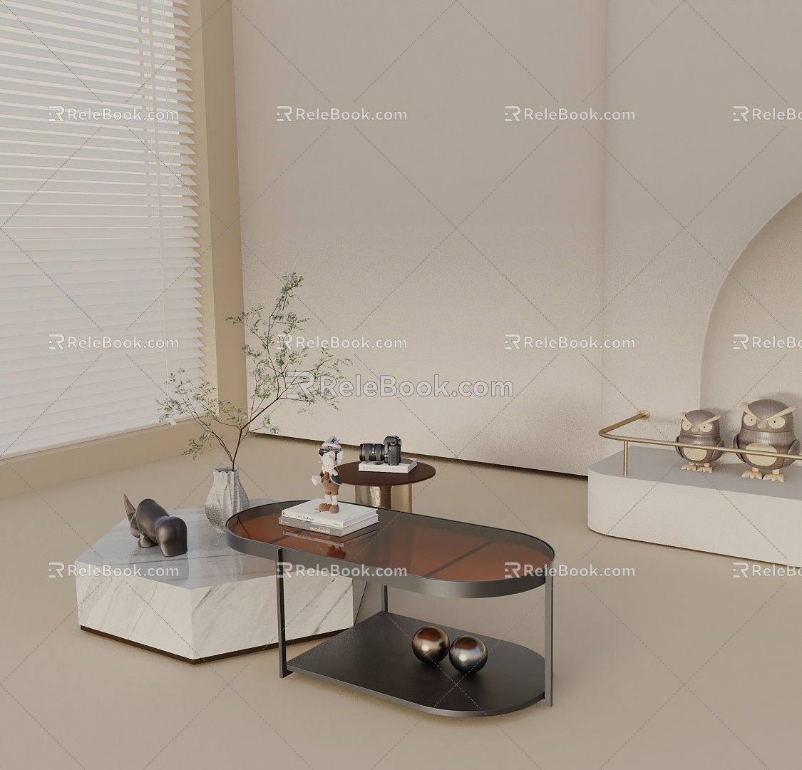 Coffee table 3d model