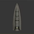 Sleek Modern Silver Yacht With Streamlined Design 3d model