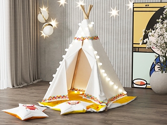 Children's tents Modern tents 3d model