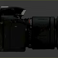 DSLR Camera Card Machine Digital Camera Digital Camera Photographic Equipment 3d model