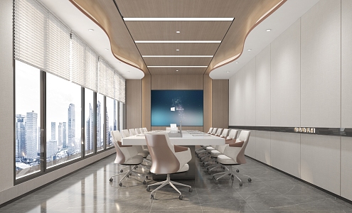 Meeting Room Commercial Office Space 3d model