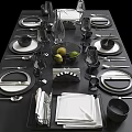 Tableware 3d model