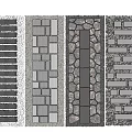 Diverse Stepping Stones Design Featuring Different Patterns And Materials For Garden Landscaping