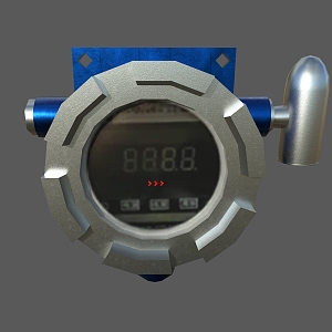 Sensors Industrial Equipment Machinery Accessories Pressure Gauge Instruments 3d model