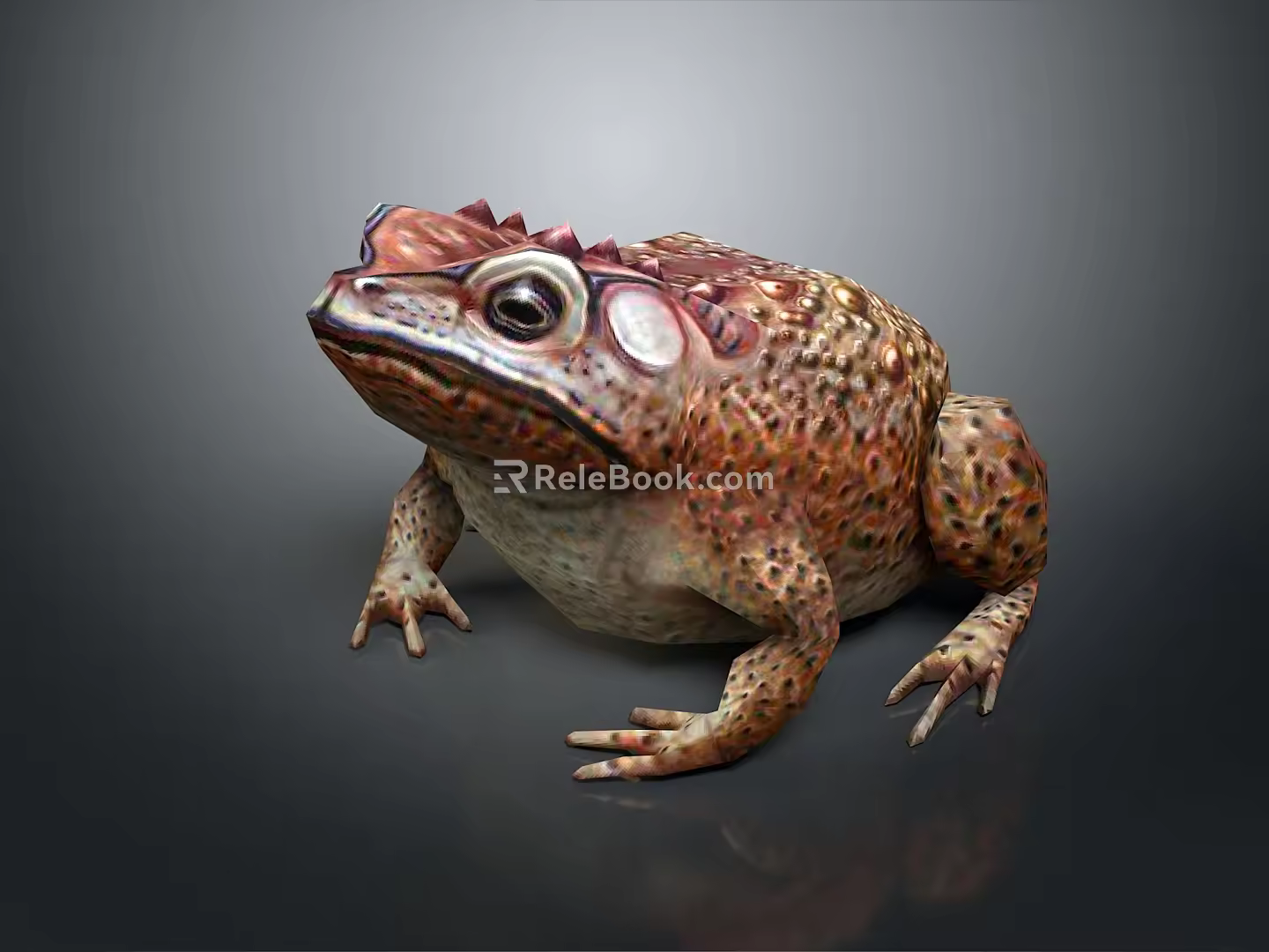 Frog Poison Frog Game Frog Reptile Cold Blooded Animal Reptile 3d model