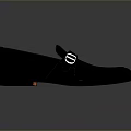 Classic Black Leather Shoes with Orange Lining and Metal Buckle for Daily Use