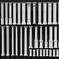 Roman Column Combination 3d model