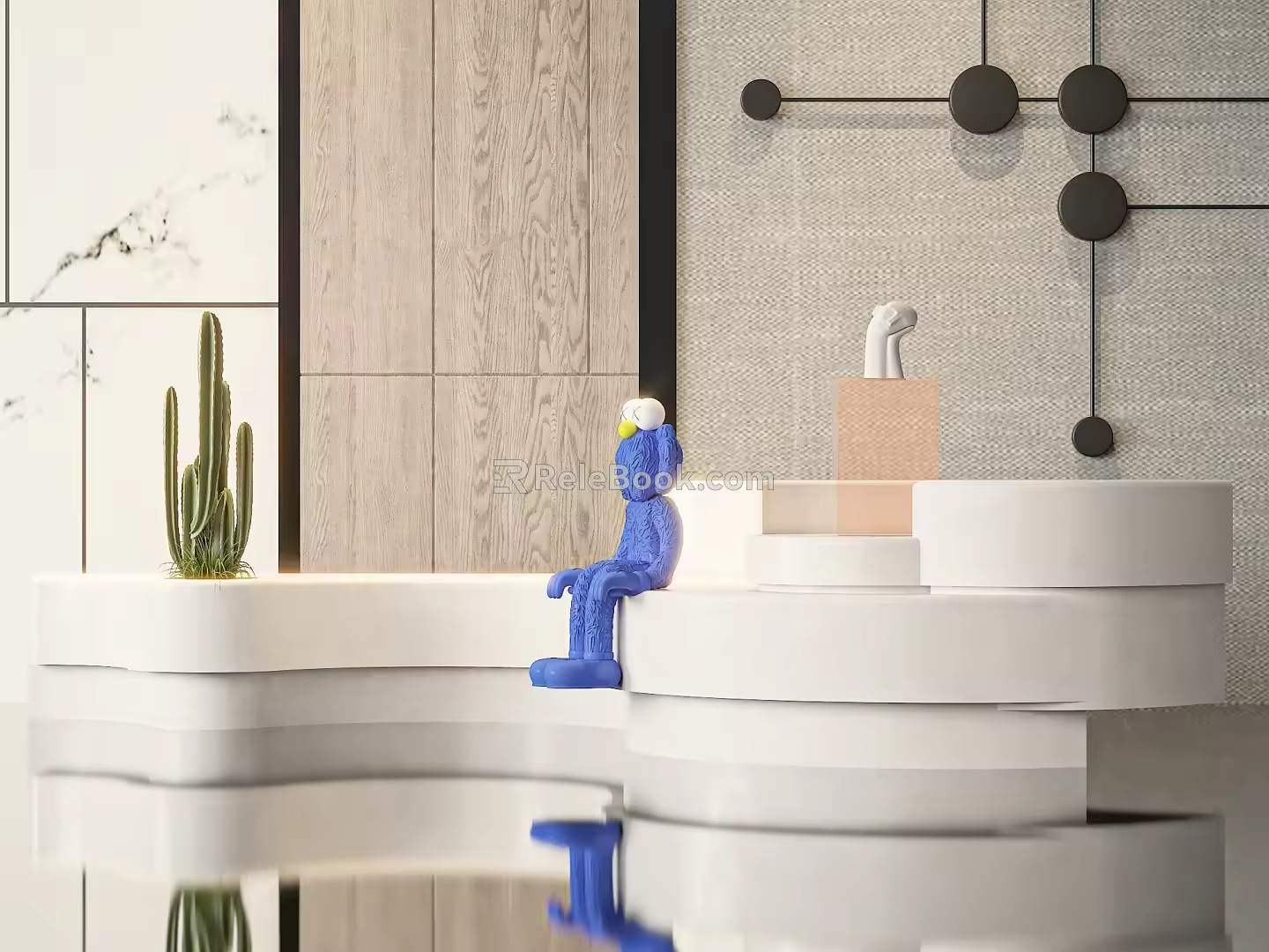 Reception Desk 3d model