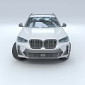 White BMW SUV With Sunroof Stylish Front Design And Alloy Wheels