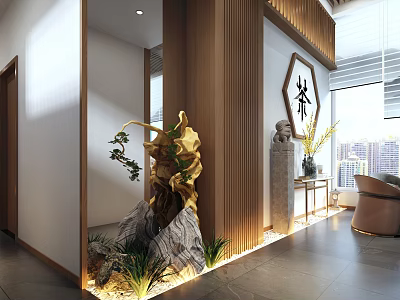 New Chinese Teahouse 3d model