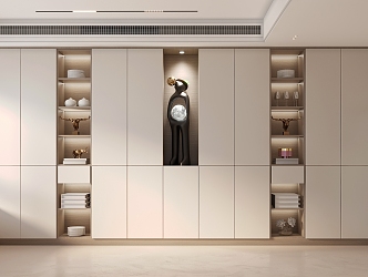 Modern bookcase 3d model