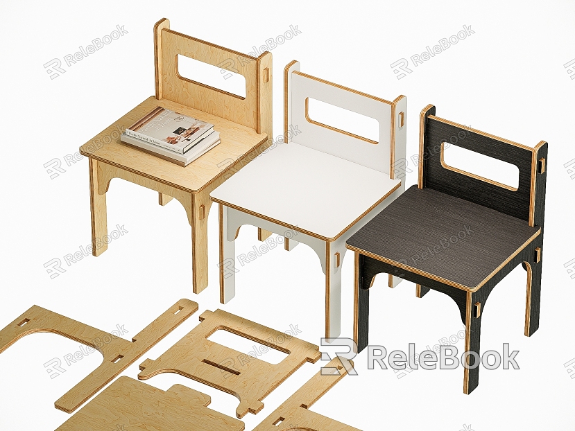 Modern Dining Chair Marine Board Dining Chair Wooden Chair model