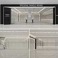 Modern Clothing Store 3d model