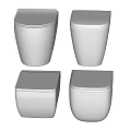Modern White Toilet Designs With Sleek Contours And Contemporary Styles
