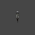 Futuristic Sci Fi Weapon With Blue Light Effects Metallic Structure And Advanced Design