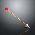 Crossbow Bow Arrow Crossbow Mechanical Crossbow Shifting Bow and Arrow Shoot Distal Equipment Weapons 3d model