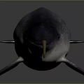 Narwhal Marine Creature With Long Golden Tusk Gray Body And White Underbelly In Dark Setting