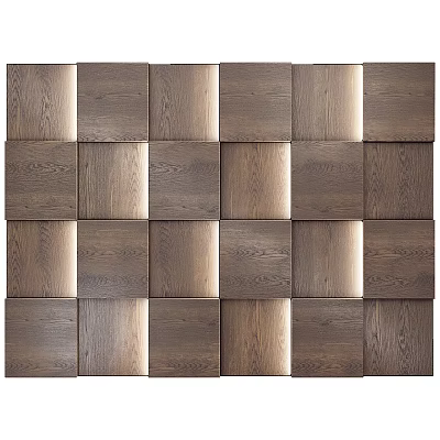 Modern wall panel 3d model Modern wall panel 3d model