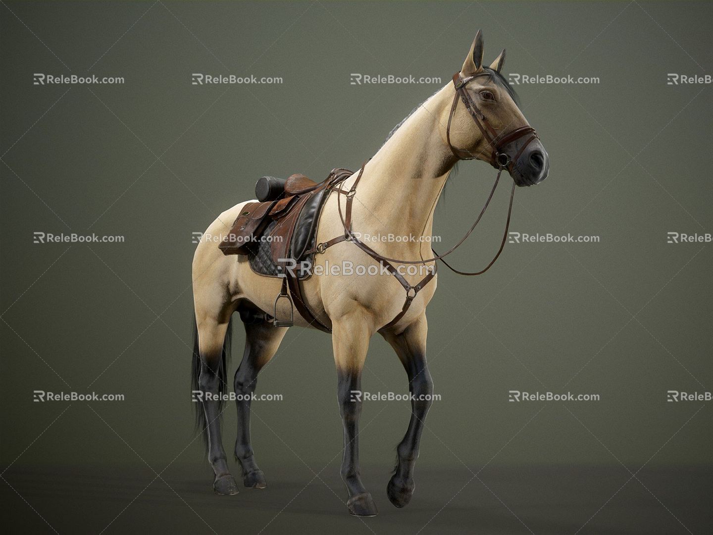 The Modern Horse 3d model