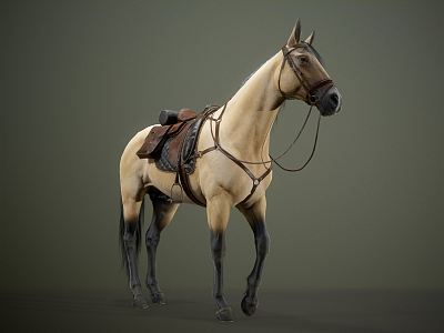 The Modern Horse 3d model