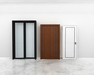 Door combination 3d model