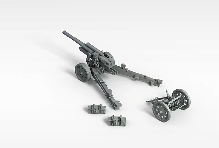 Military equipment 3d model