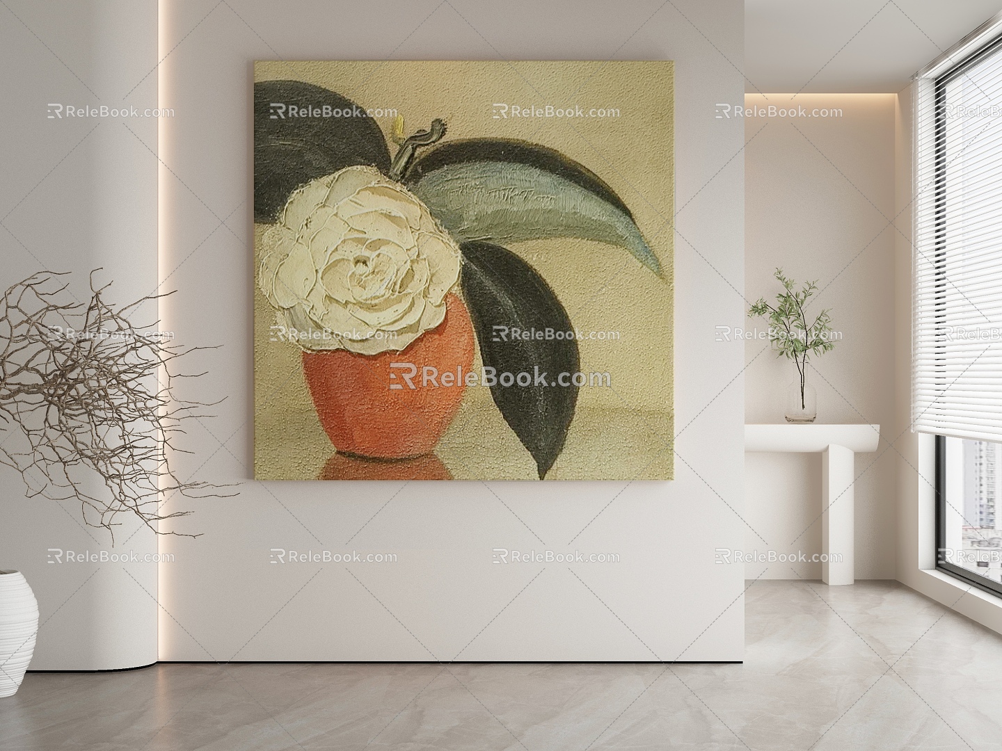 decorative painting 3d model